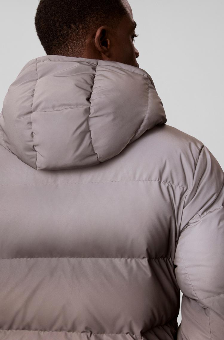 Piumino con zip