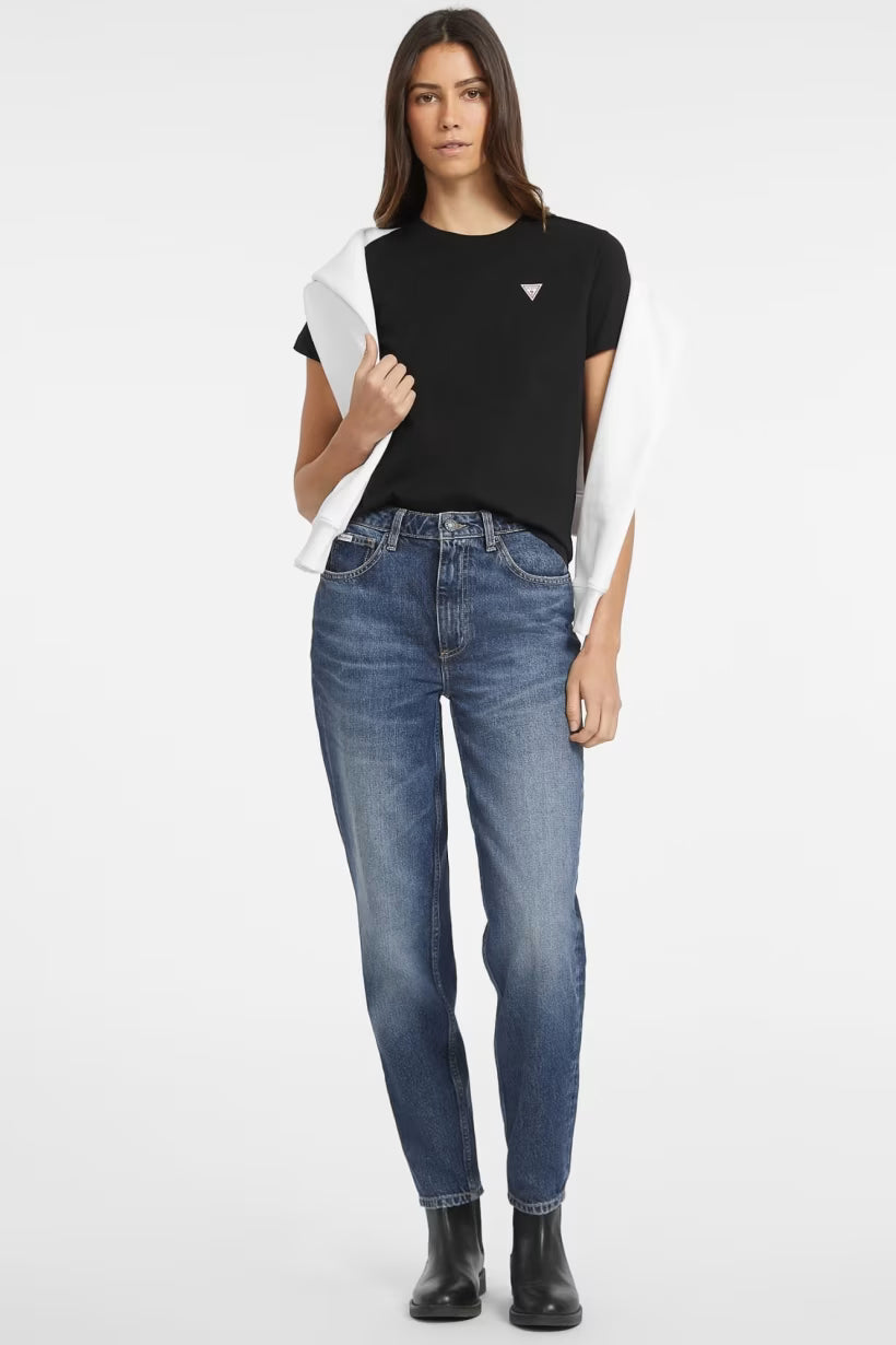 T-shirt classica con logo triangolo mini