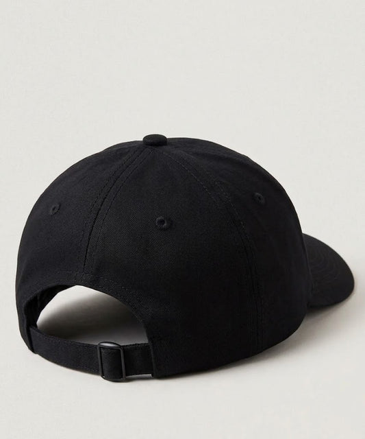 AMORETTE GABARDINE BASEBAL HAT-BLACK
