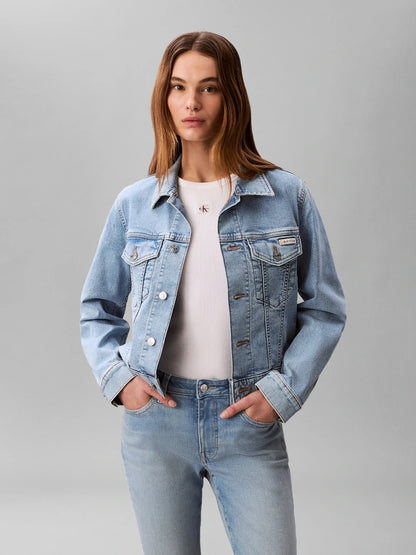 Giacca Crop di Jeans