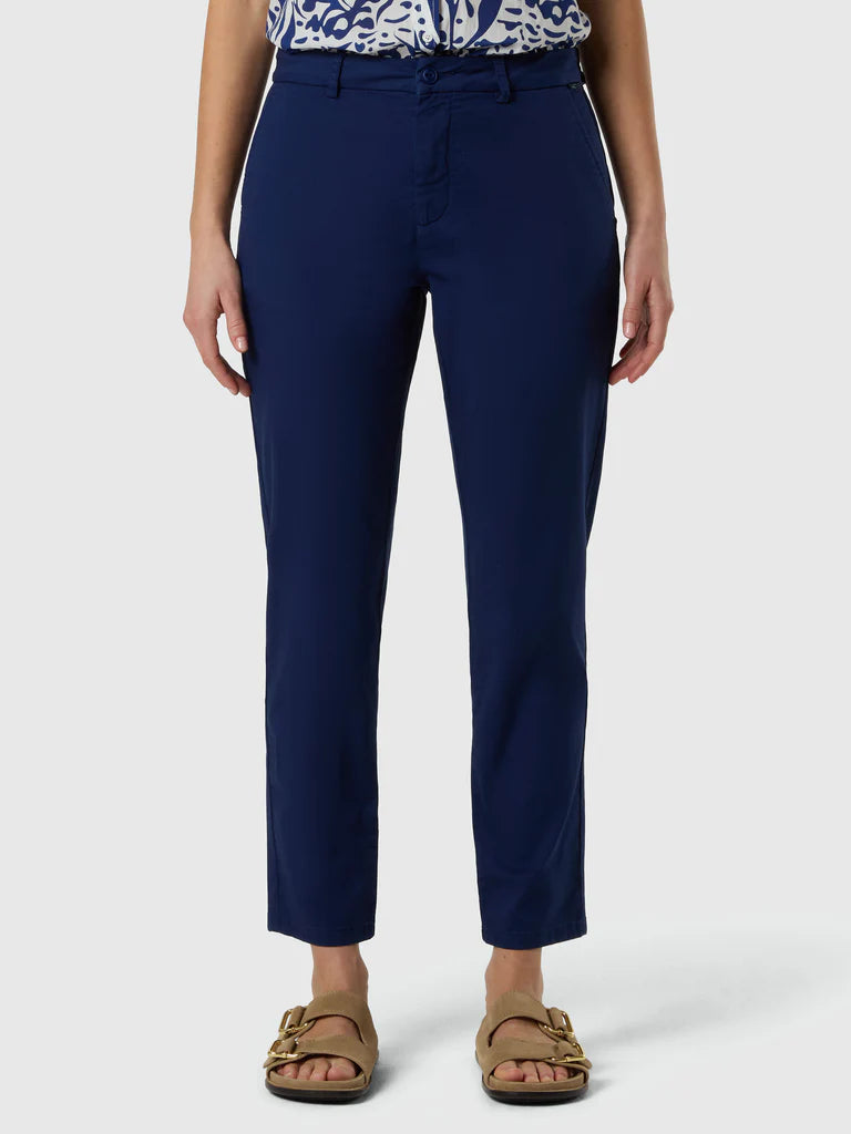 SLIM FIT CHINO LONG TROUSERS
