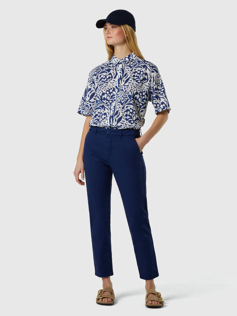 SLIM FIT CHINO LONG TROUSERS