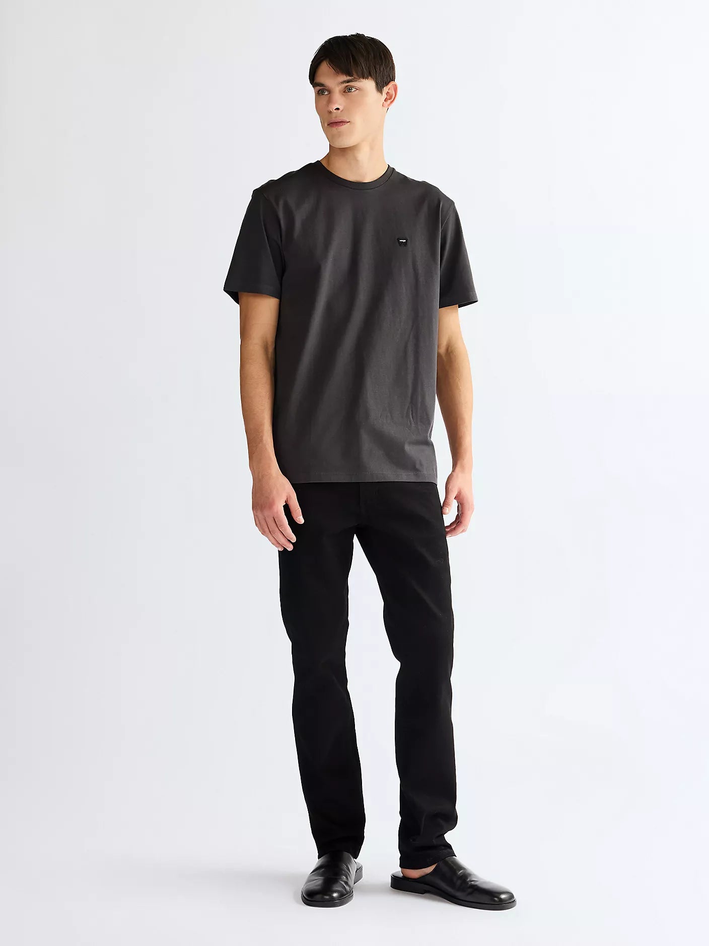 SIGN OFF TEE FADED BLACK
