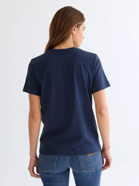 SIGN OFF TEE DARK NAVY