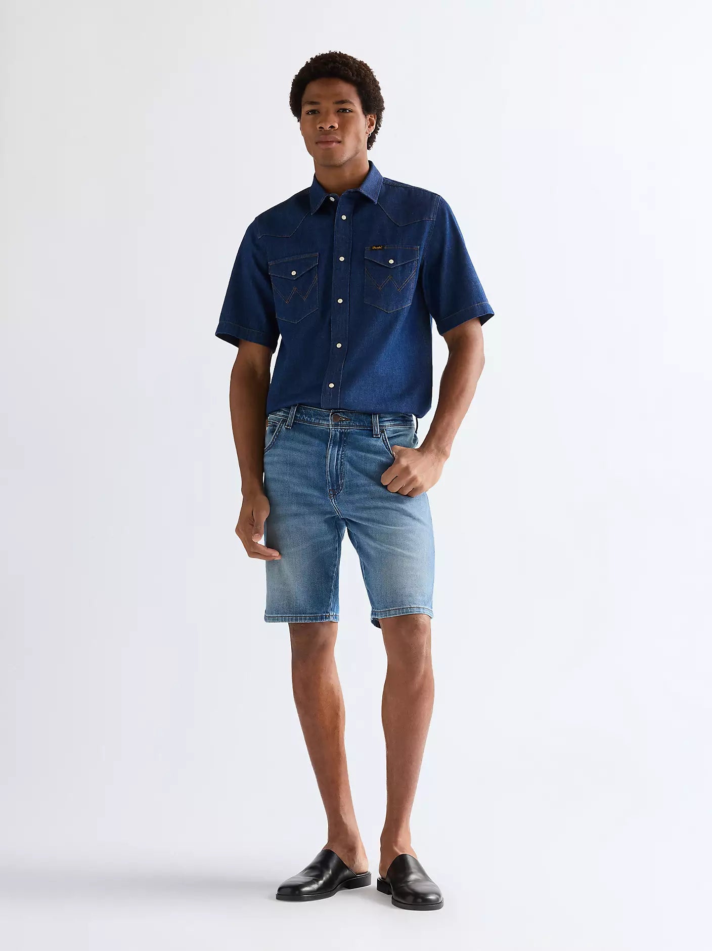 TEXAS SHORTS HARBOR BLUE