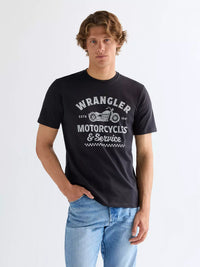 AMERICANA TEE BLACK