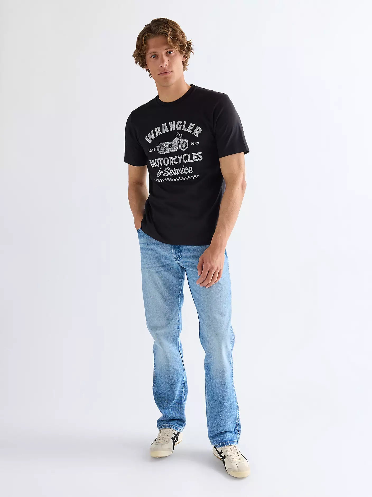 AMERICANA TEE BLACK