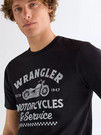 AMERICANA TEE BLACK