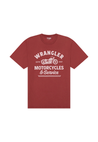 AMERICANA TEE RUBY WINE
