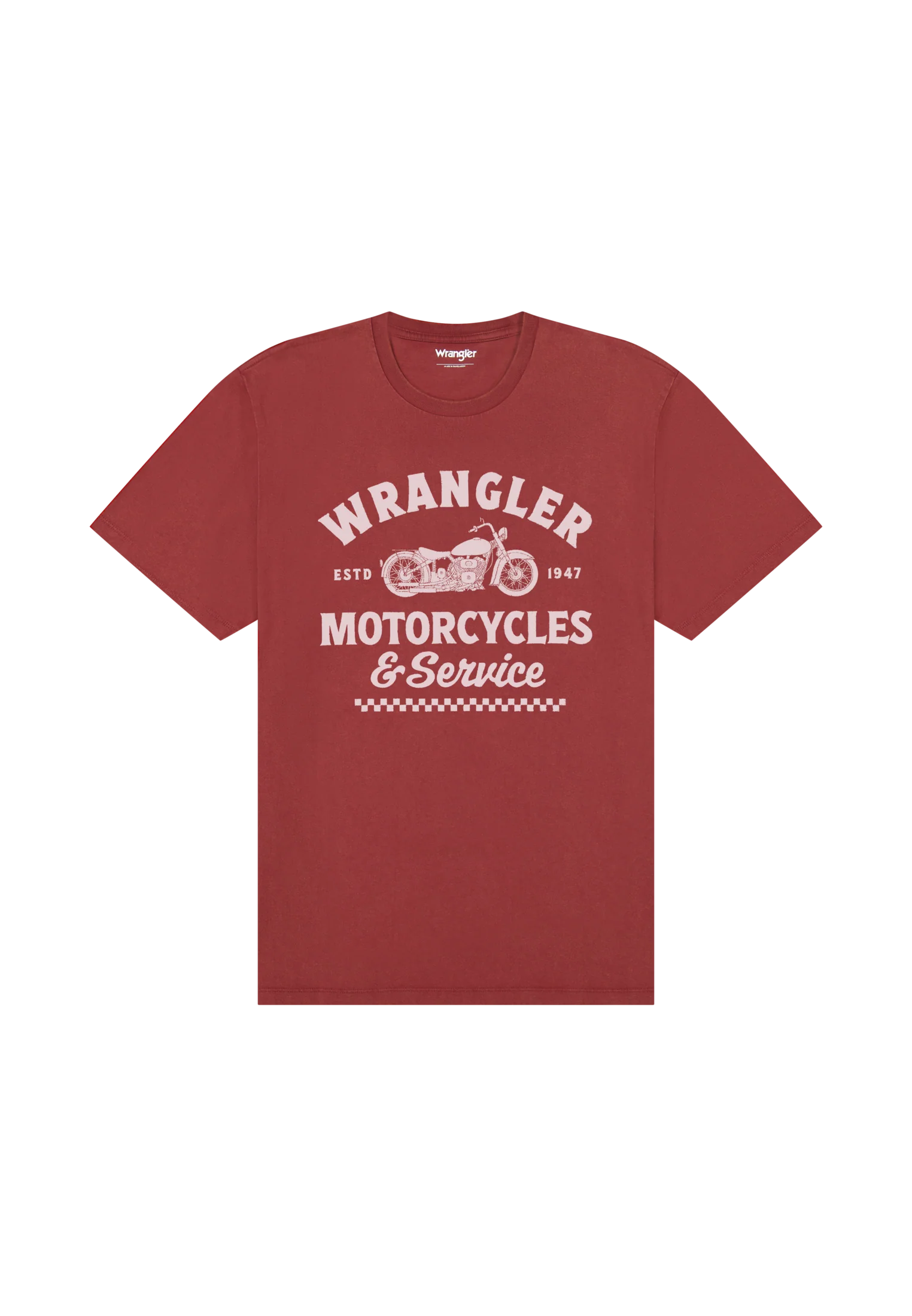 AMERICANA TEE RUBY WINE