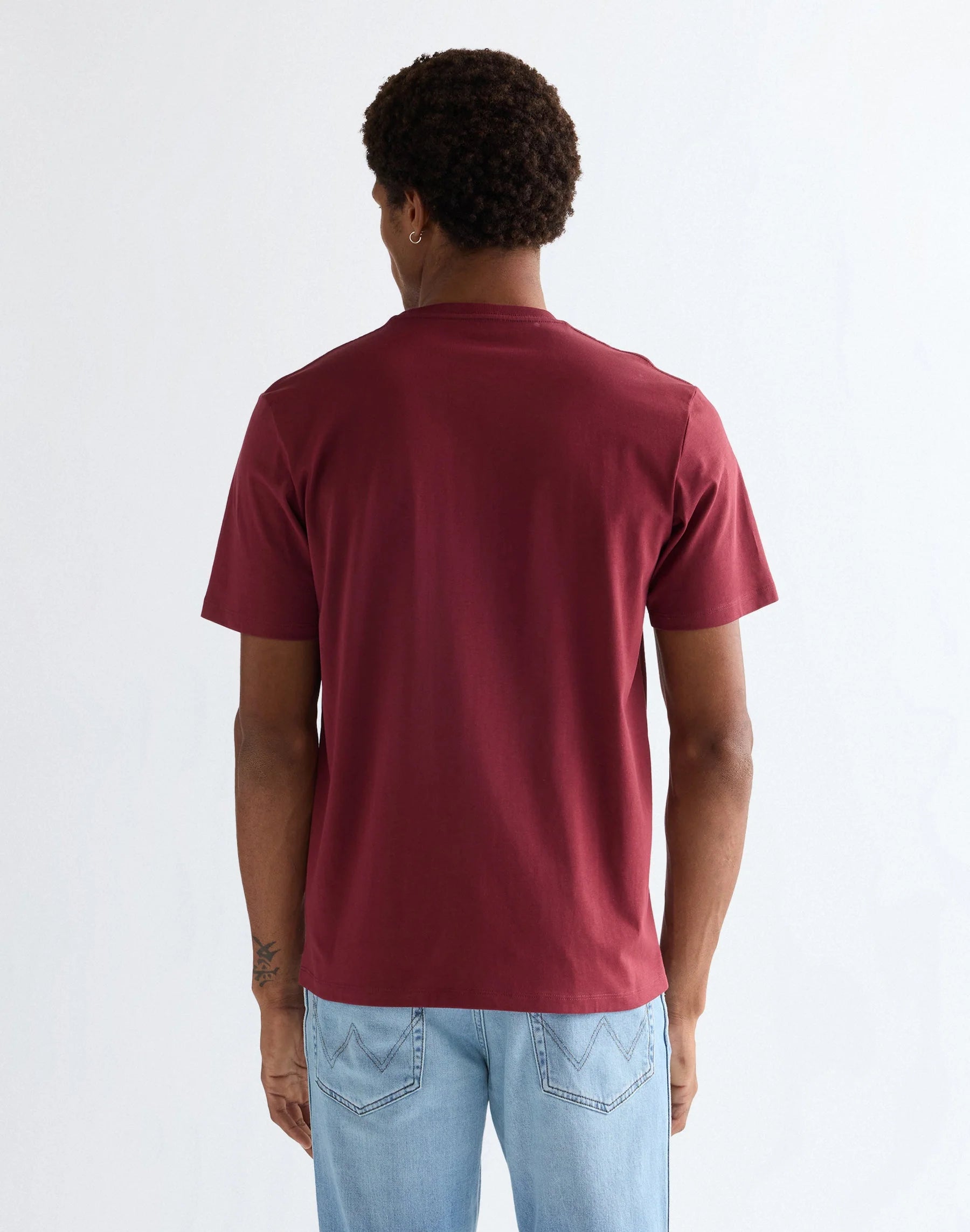 AMERICANA TEE RUBY WINE