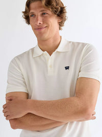 POLO SHIRT WORN WHITE