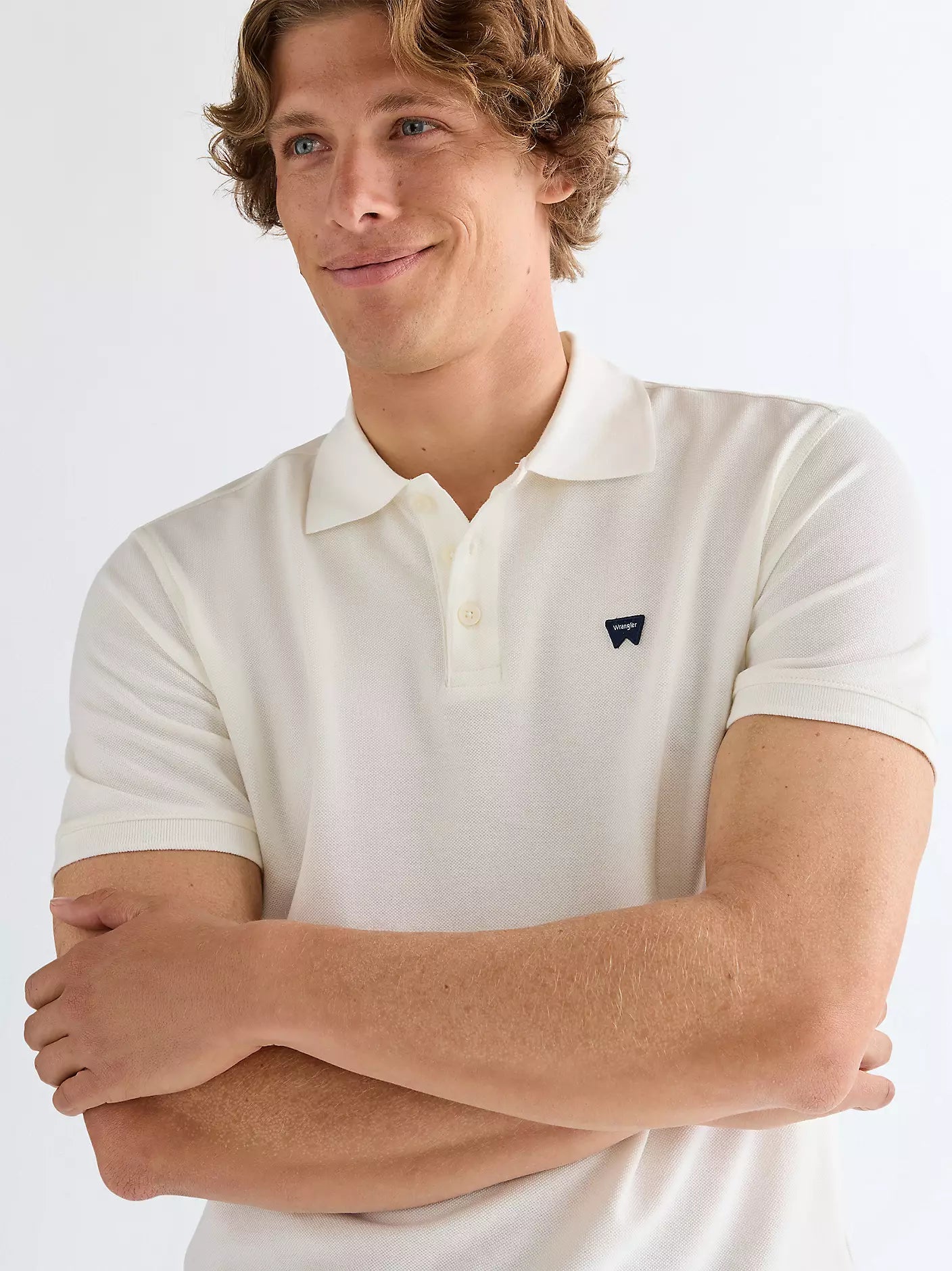 POLO SHIRT WORN WHITE