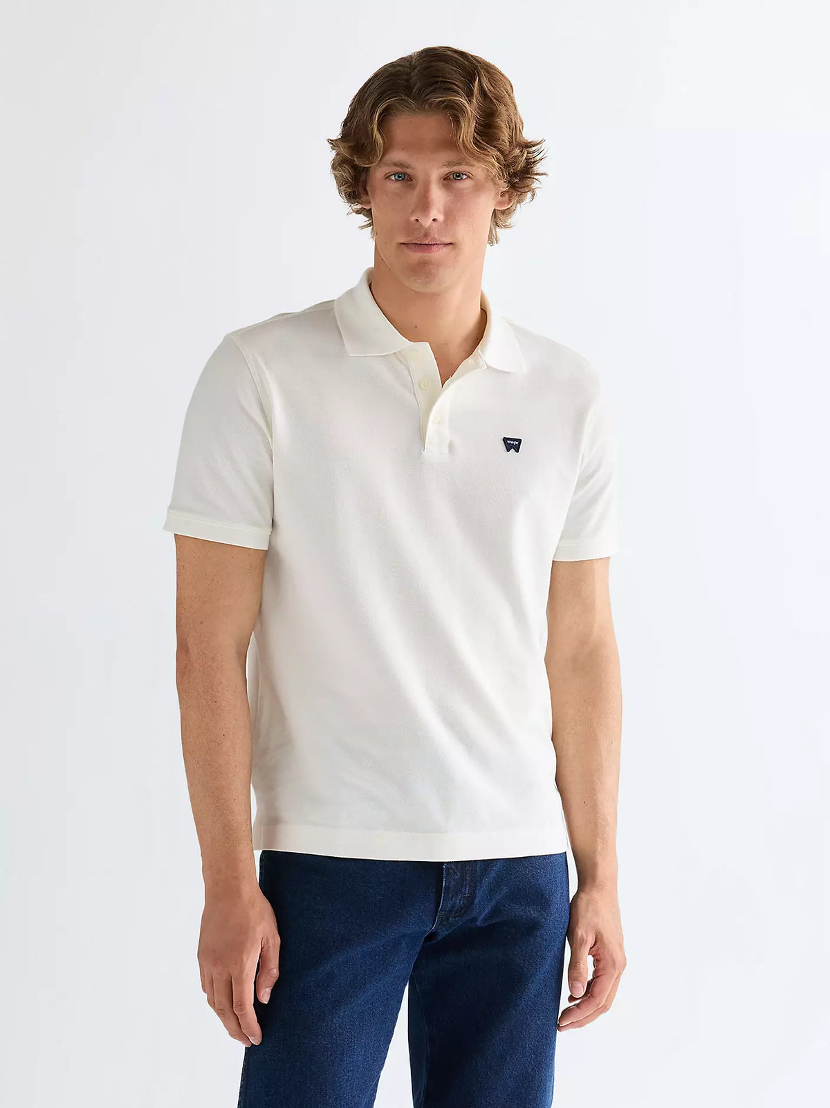 POLO SHIRT WORN WHITE