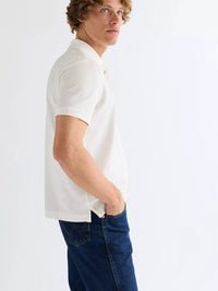 POLO SHIRT WORN WHITE