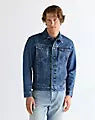 COWBOY CUT JACKET STONEWASH