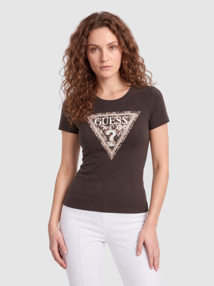 T-shirt Crystals Triangle