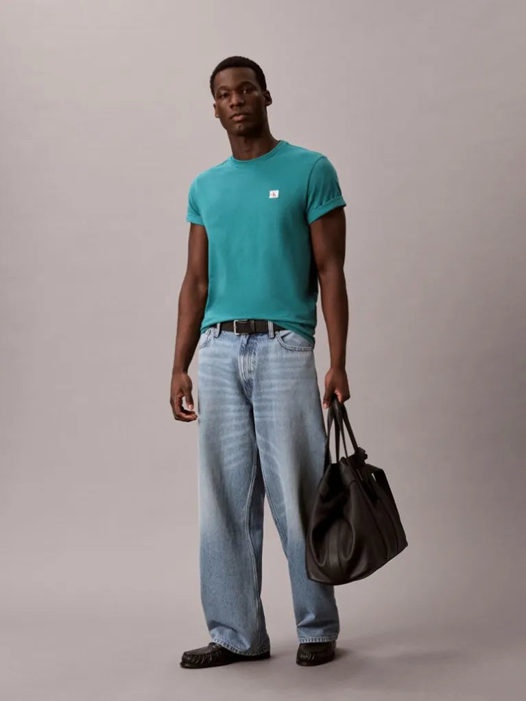 T-shirt in cotone con stemma
