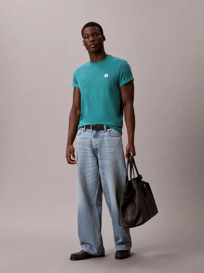 T-shirt in cotone con stemma