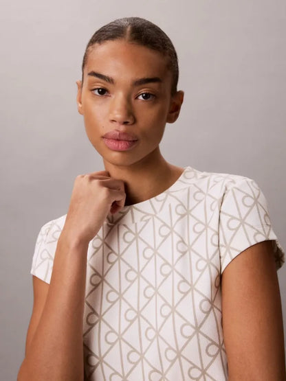 T-Shirt Crop con Logo