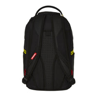 ZAINO SPRAYGROUND SHARK CENTRAL YELLOW TAPE DLX