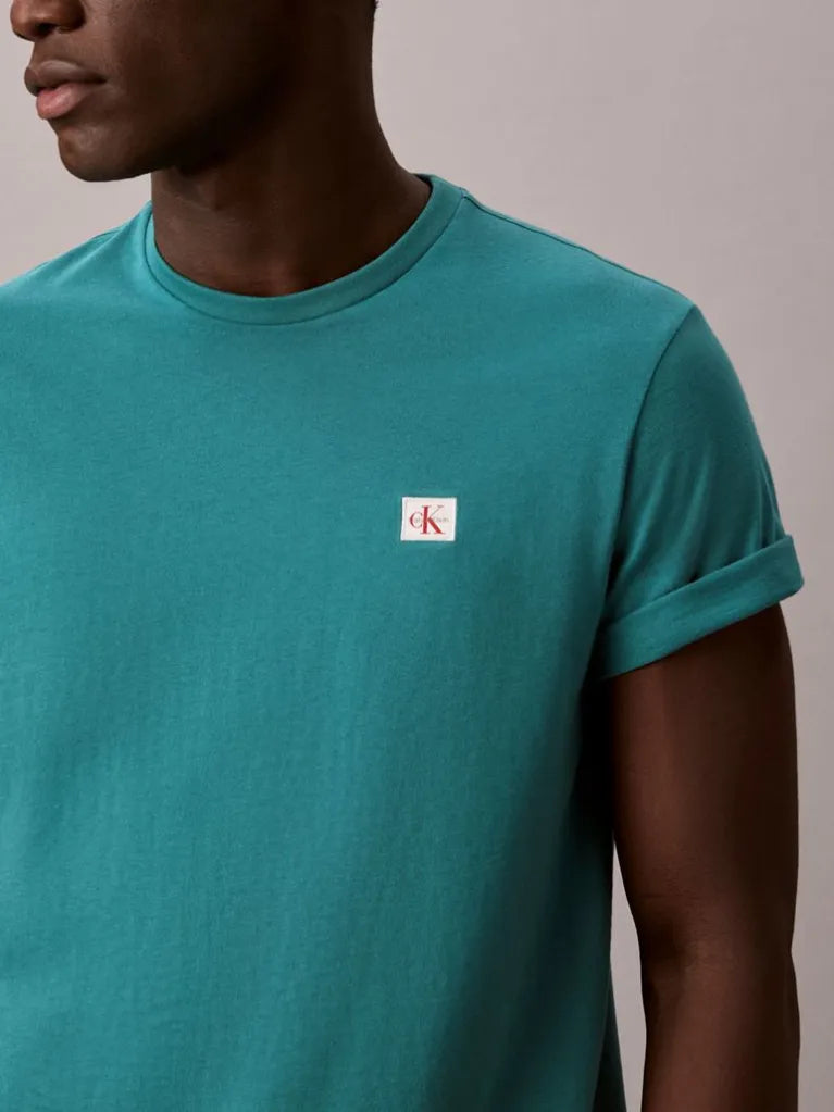T-shirt in cotone con stemma