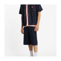 958 13 INCH LOOSE SHORT JEANS RINSED