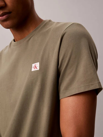 T-shirt in cotone con stemma