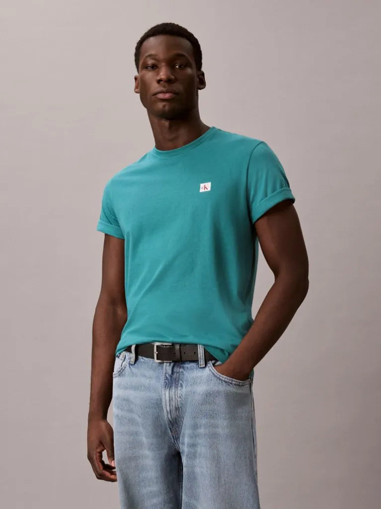T-shirt in cotone con stemma