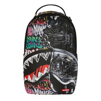 ZAINO SPRAYGROUND SPLIT CYBERSHARK DLXSV
