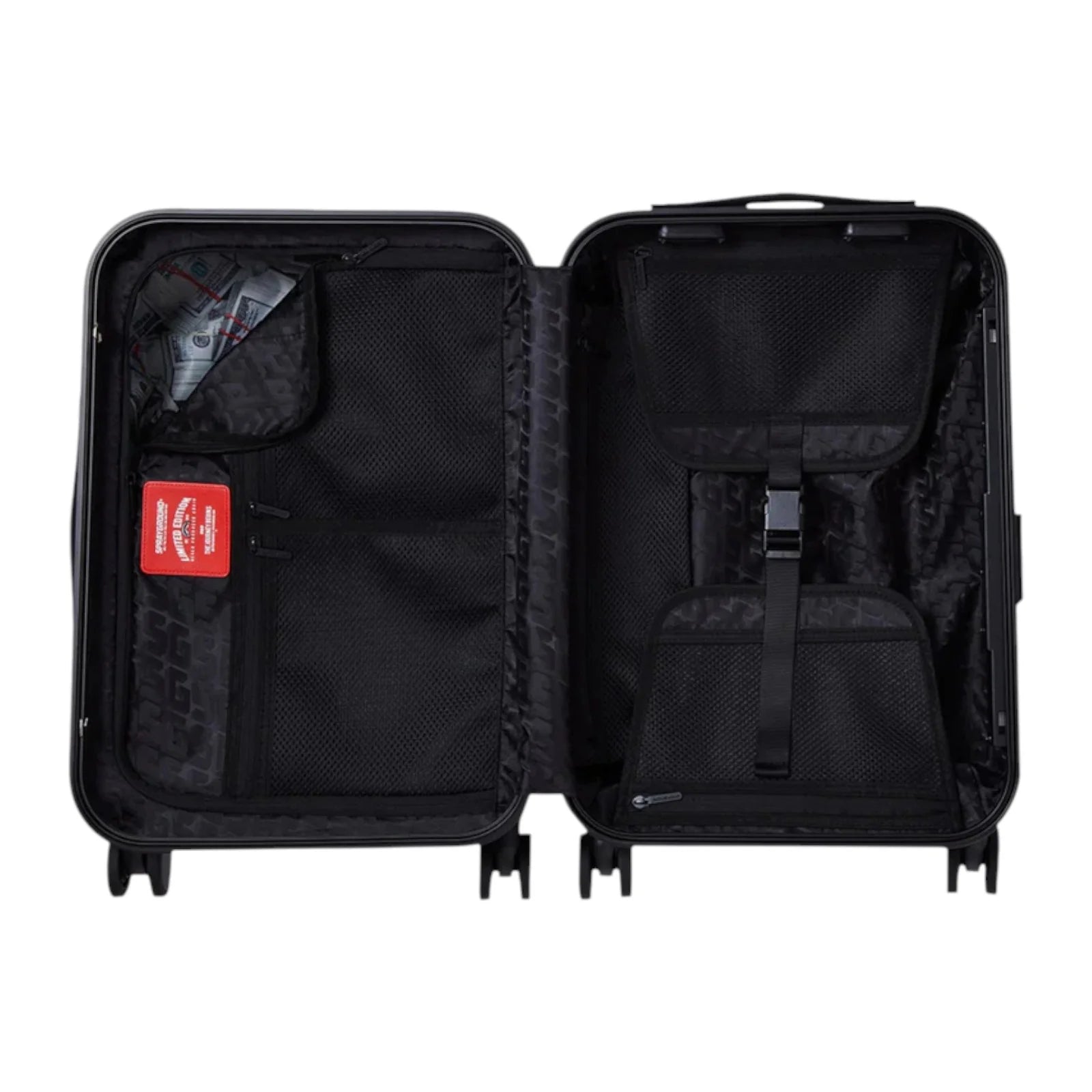 TROLLEY SPRAYGROUND SCRIBBLE SHARK CARRY-ON