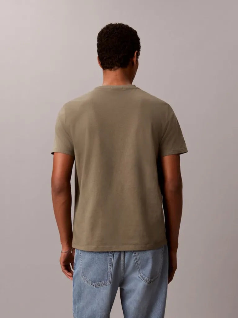 T-shirt in cotone con stemma