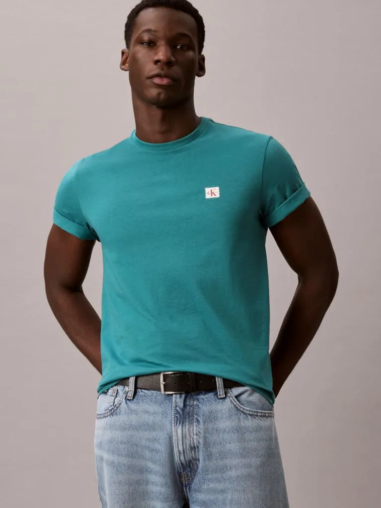 T-shirt in cotone con stemma