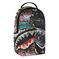 ZAINO SPRAYGROUND SPLIT CYBERSHARK DLXSV