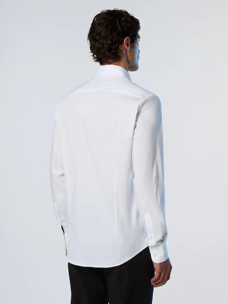 SHIRT ITALIAN COLLAR LONG SLEEVE