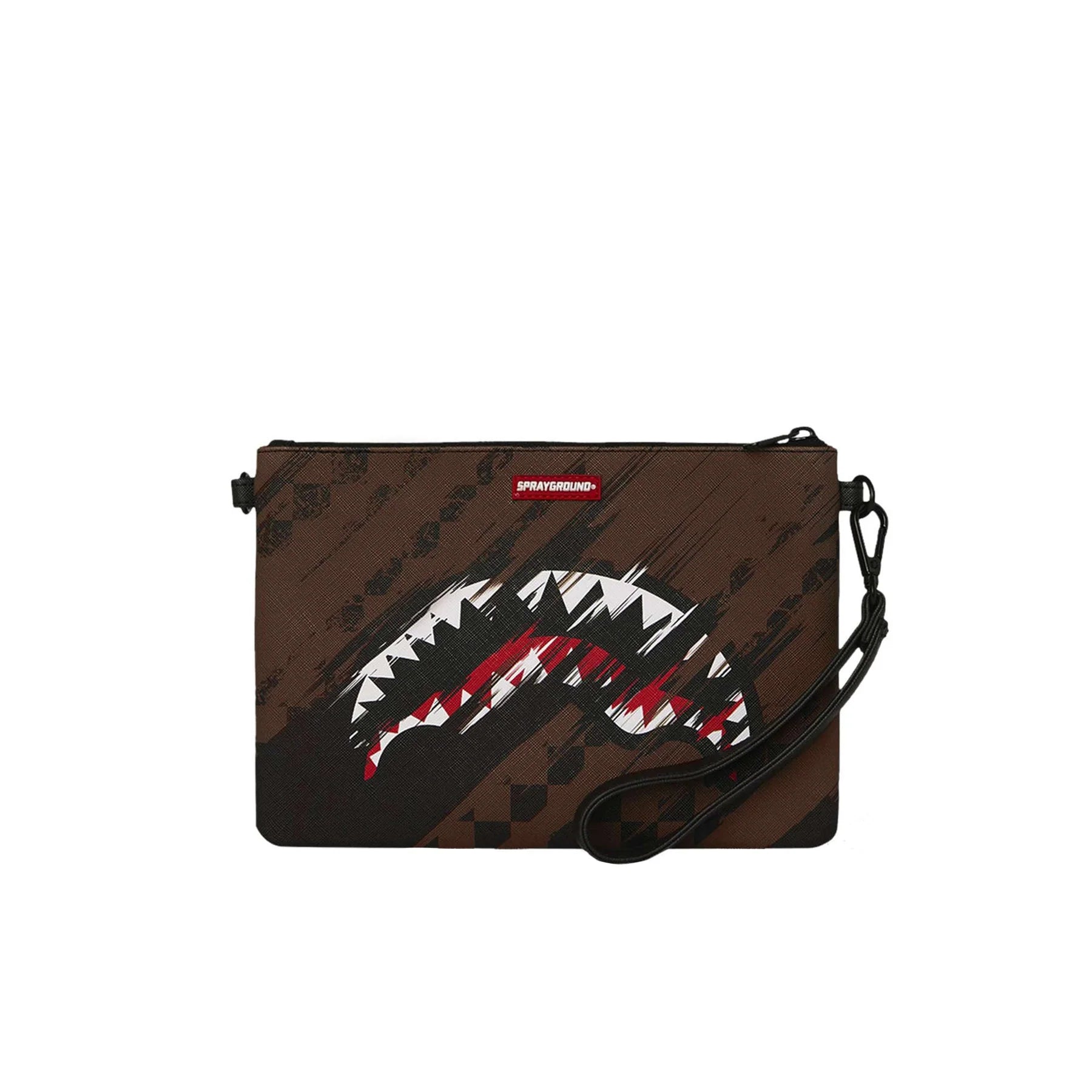 SMEARED GRUNGE CROSSBODY POUCHETTE