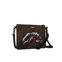 SMEARED GRUNGE CROSSBODY POUCHETTE