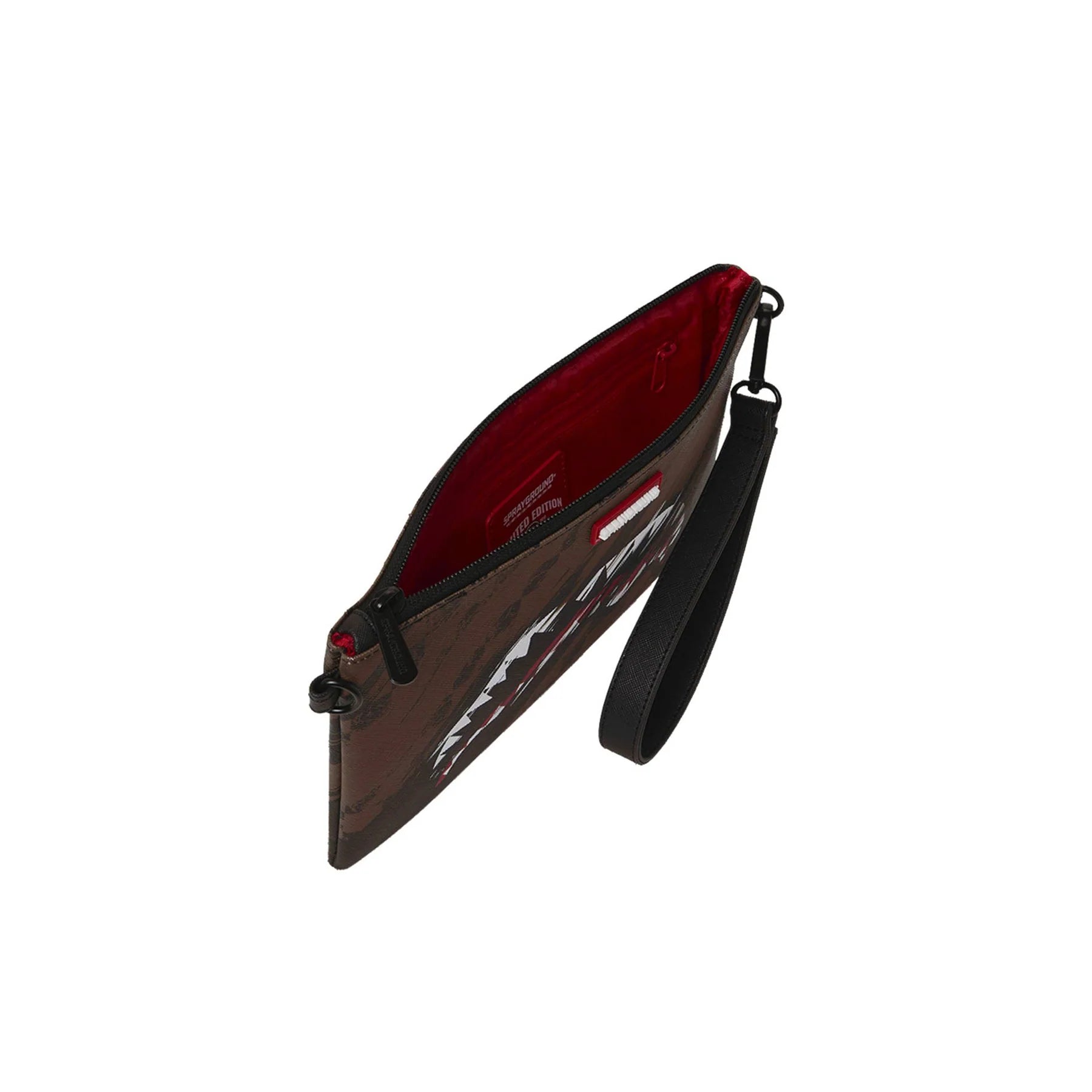 SMEARED GRUNGE CROSSBODY POUCHETTE