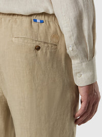 BREEZE- REGULAR FIT W/DRAWSTRING LONG TROUSER