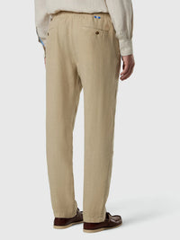 BREEZE- REGULAR FIT W/DRAWSTRING LONG TROUSER