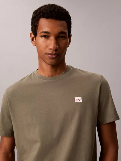 T-shirt in cotone con stemma