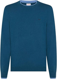 SUN 68 MAN ROUND SWEATER DOUBLE RIB L/S