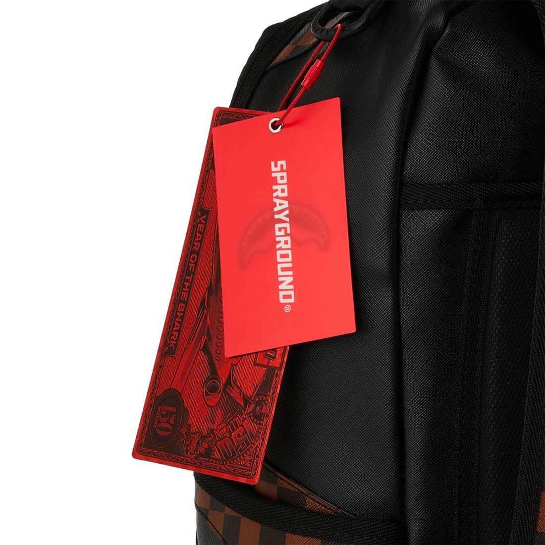 JETSTREAM BROWN BACKPACK SHARK IN PARIS 
SPRAYGROUND
