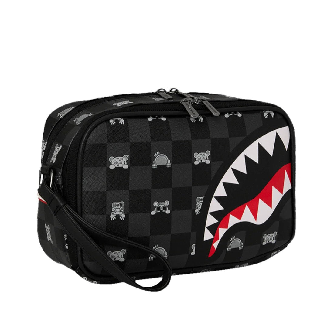 GRAY PEEKING  CHARACTER CHECK  TOILETRY BRICK SPRAYGROUND