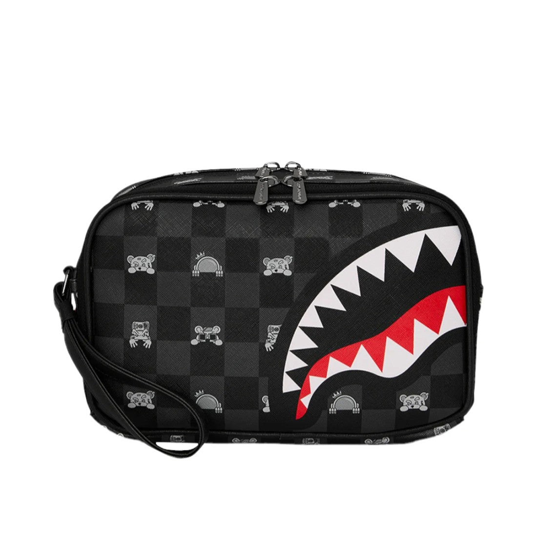 GRAY PEEKING  CHARACTER CHECK  TOILETRY BRICK SPRAYGROUND