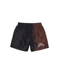 SPRAY SIPBROWN SWIM TRUNKS WHT 
SPRAYGROUND