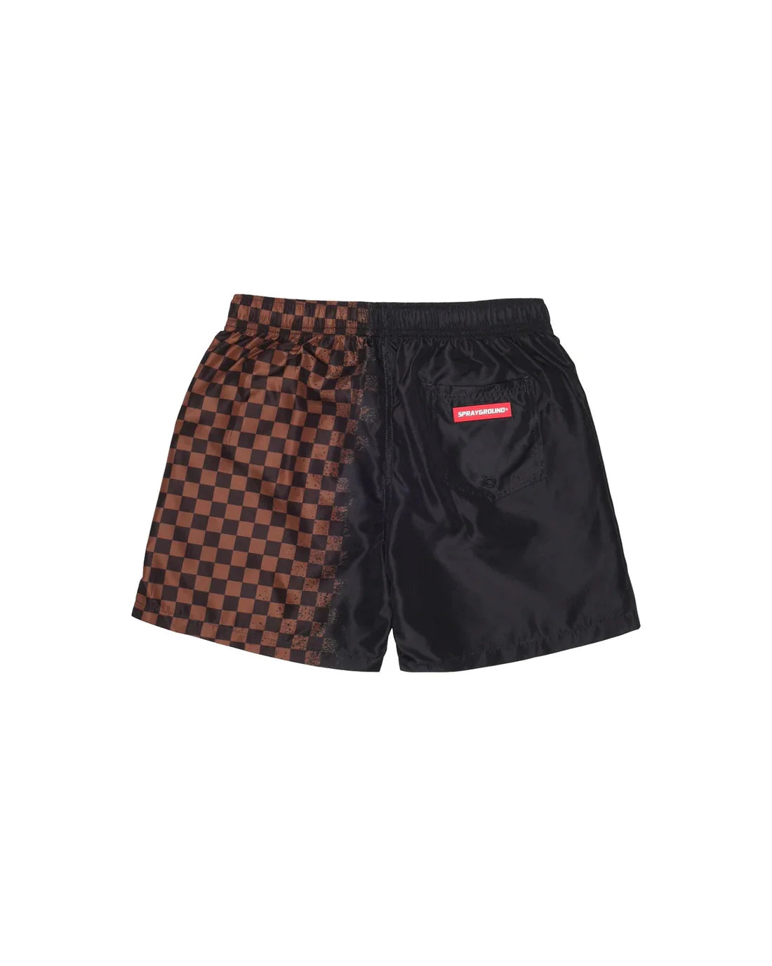 SPRAY SIPBROWN SWIM TRUNKS WHT 
SPRAYGROUND