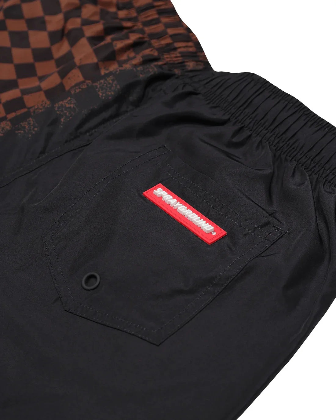 SPRAY SIPBROWN SWIM TRUNKS WHT 
SPRAYGROUND