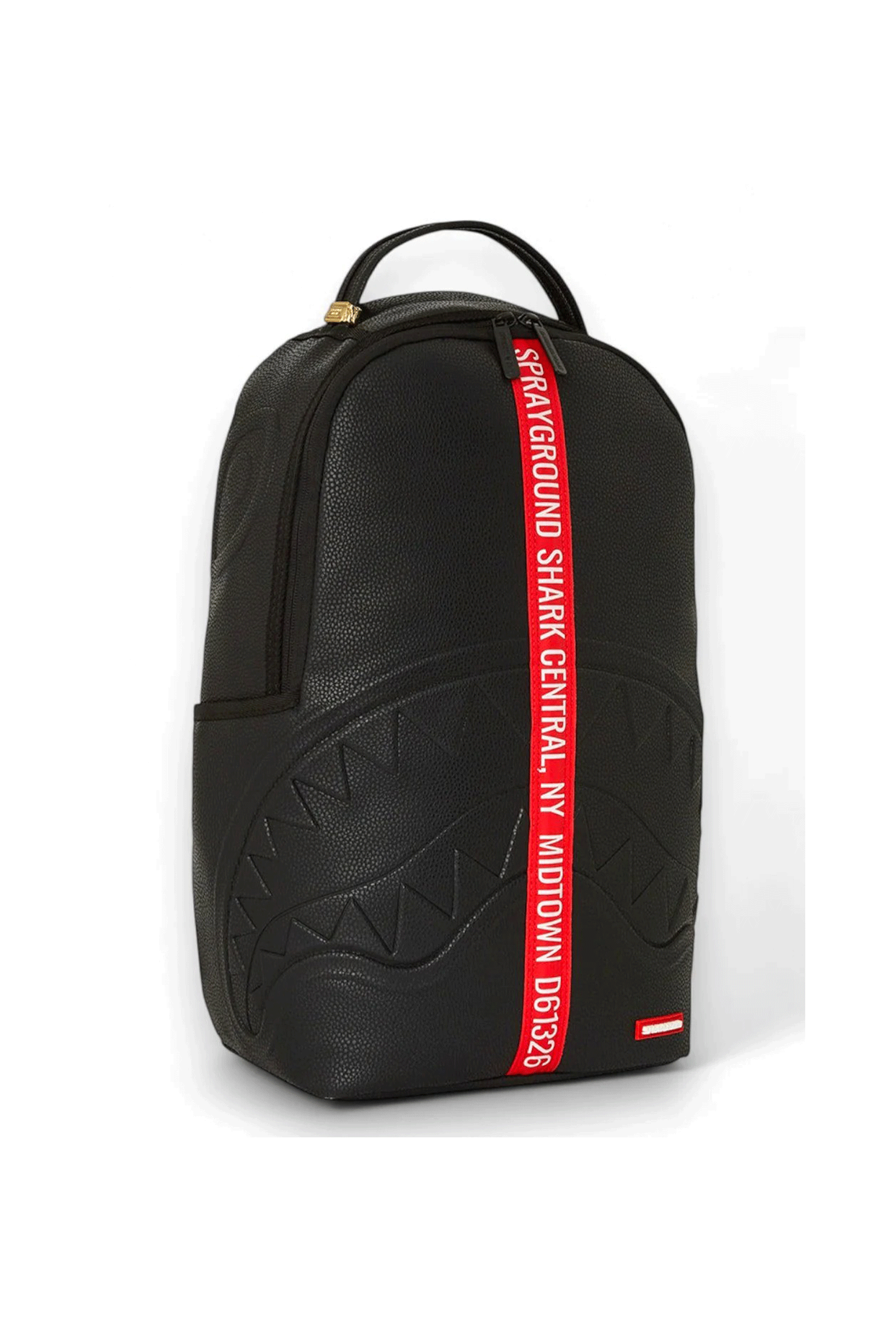 ZAINO SPRAYGROUND SHARK CENTRAL NEXT STOP ZIP DLXSV