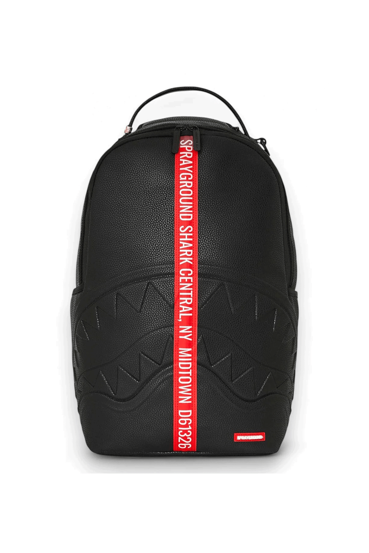ZAINO SPRAYGROUND SHARK CENTRAL NEXT STOP ZIP DLXSV